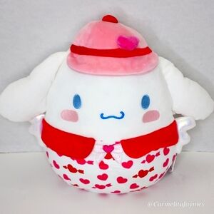 ❤️ CINNAMOROLL 💘 Cupid Hearts & Wings Valentine 2025 Sanrio X Squishmallow NWT